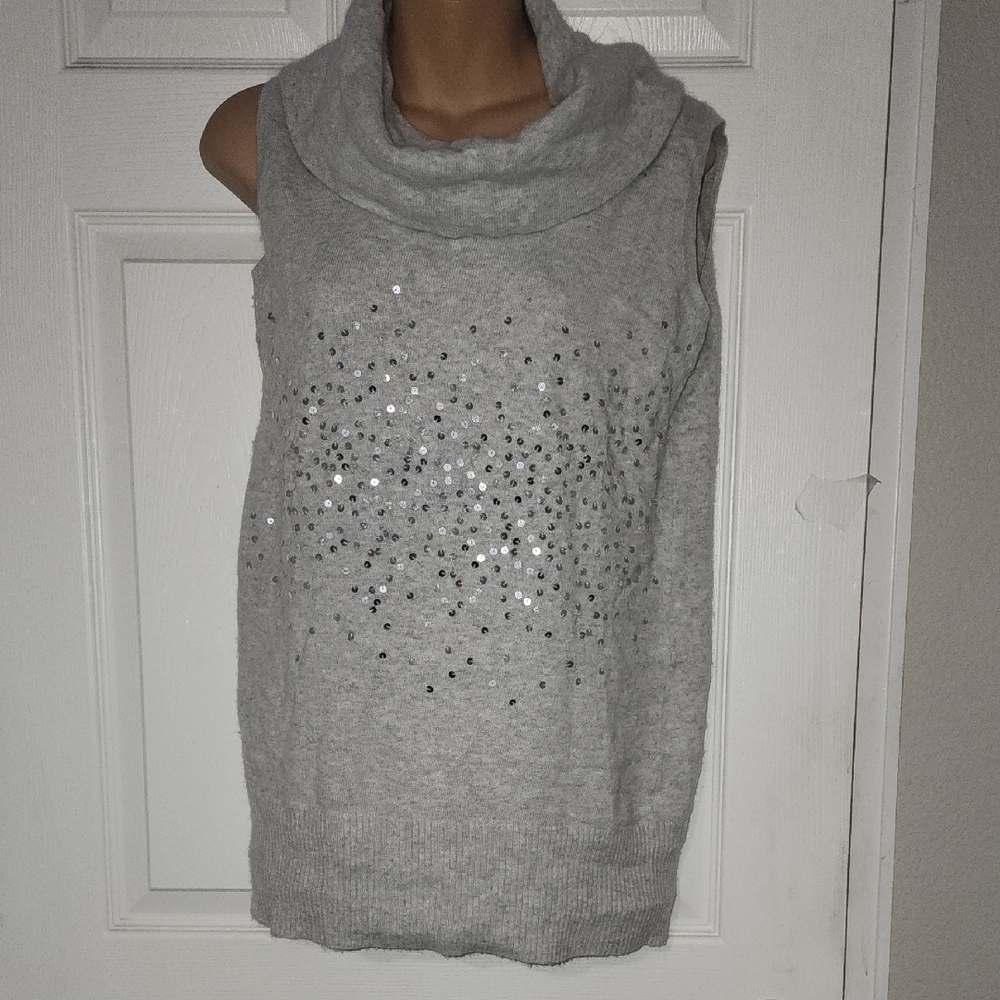 Zara Light Gray Knit Sweater
